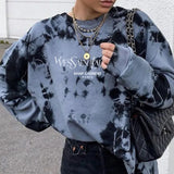 Fashion Letters Printing Crewneck Sweatshirt Women Loose Streetwear Long Sleeve Tops New Designer Plus Size Vintage Casual 201204