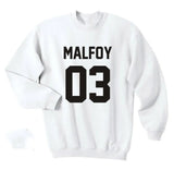 Unisex Sweatshirt Moletom Do Tumblr Malfoy 03 House of Slytherin Magic Shirt Top Crewneck