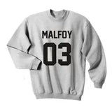 Unisex Sweatshirt Moletom Do Tumblr Malfoy 03 House of Slytherin Magic Shirt Top Crewneck