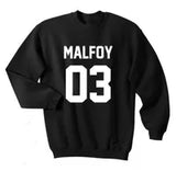 Unisex Sweatshirt Moletom Do Tumblr Malfoy 03 House of Slytherin Magic Shirt Top Crewneck