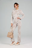 Greatnfb Full Lace High Waist Jumpsuits