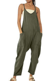 Greatnfb Large Pocket Cami Jumpsuits