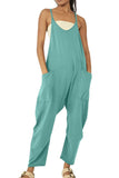 Greatnfb Large Pocket Cami Jumpsuits