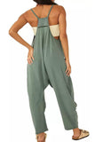 Greatnfb Large Pocket Cami Jumpsuits