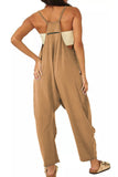 Greatnfb Large Pocket Cami Jumpsuits