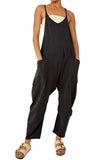 Greatnfb Large Pocket Cami Jumpsuits