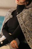 Greatnfb Solid Color Long Sleeve Turtleneck Top