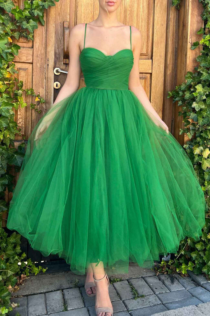 Greatnfb Solid Color Mesh Strappy A-line Dress