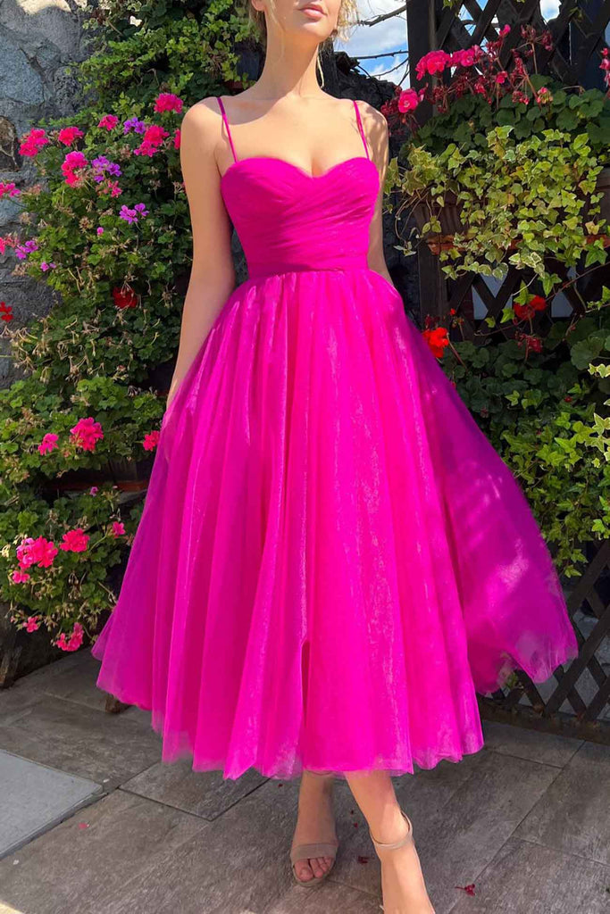 Greatnfb Solid Color Mesh Strappy A-line Dress